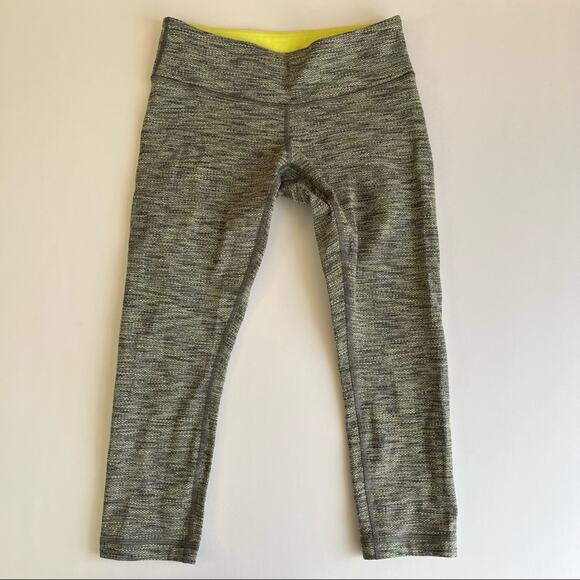 Lululemon Wunder Under Crop Legging - Picture 2 of 8